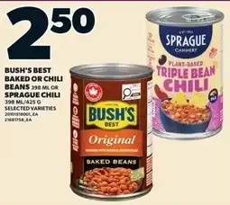 Zehrs Markets Bush's best baked or chili beans offer