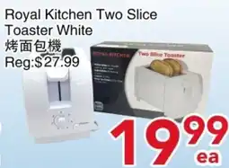 Yours Food Mart Royal Kitchen Two Slice Toaster offer