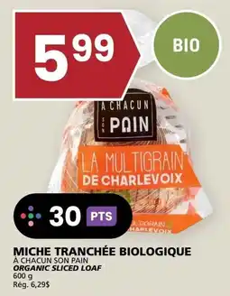 Rachelle-Bery Grocery A chacun son pain organic sliced loaf offer