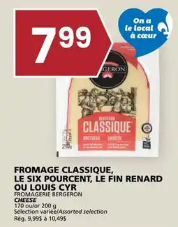 Rachelle-Bery Grocery Fromagerie Bergeron fromage classique offer