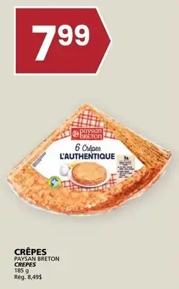 Rachelle-Bery Grocery Paysan Breton crepes offer