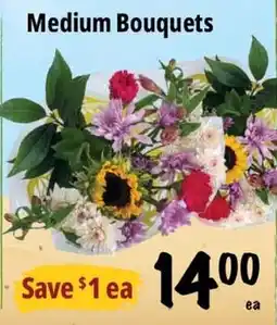 Farm Boy Medium Bouquets offer