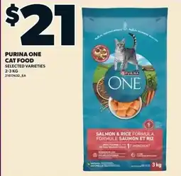 Zehrs Markets Purina One cat food offer