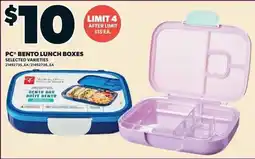 Zehrs Markets PC bento lunch boxes offer