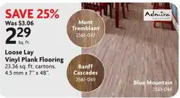 Home Hardware Admira Collection Loose Lay Vinyl Plank Flooring offer