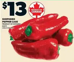 Zehrs Markets Shepherd pepper case offer