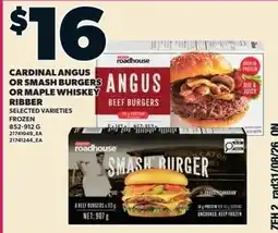 Zehrs Markets Roadhouse angus beef burgers or smash burger offer