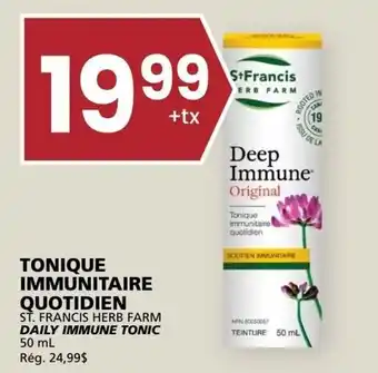 St francis daily immune tonic