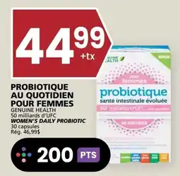 Rachelle-Bery Grocery Genuine Health Women's Daily Probiotic offer