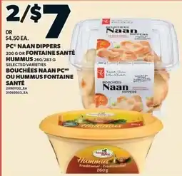 Loblaws PC naan dippers offer