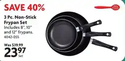Home Hardware Betty Crocker 3 Pc. Non-Stick Frypan Set offer