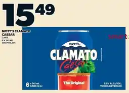 Zehrs Markets Mott's Clamato Caesar offer