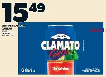 Mott's Clamato Caesar