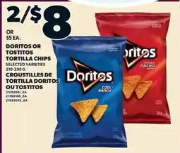 Loblaws Doritos tortilla chips offer