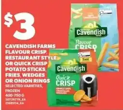 Loblaws Cavendish Farms Flavour Crisp offer