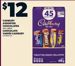 Loblaws Cadbury assorted chocolates offer