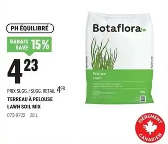 Botaflorea lawn soil mix