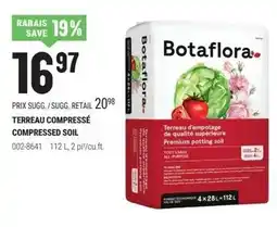 BMR Botaflorea compressed soil offer