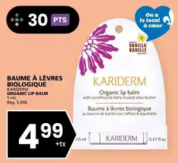 Rachelle-Bery Grocery Kariderm organic lip balm offer