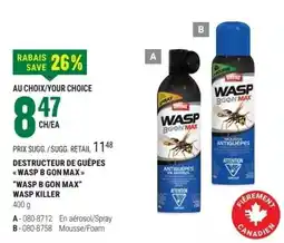 BMR Wasp b gon max offer