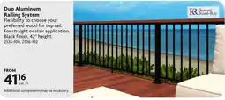 Home Hardware Imperial Kool-Ray Duo Aluminum Railing System offer