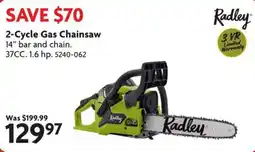 Home Hardware Radley 2-Cycle Gas Chainsaw offer