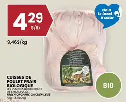 Rachelle-Bery Grocery Les Viandes Biologiques de Charlevoix Fresh Organic Chicken Legs offer
