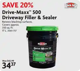 Home Hardware Black Jack Drive-Maxx 500 Driveway Filler & Sealer offer