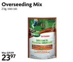 Home Hardware Scotts Turf Builder Overseeding Mix offer