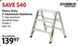 Home Hardware Featherlite heavy duty 3' aluminum sawhorse offer