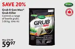 Home Hardware Scotts grub b gon max grub killer offer