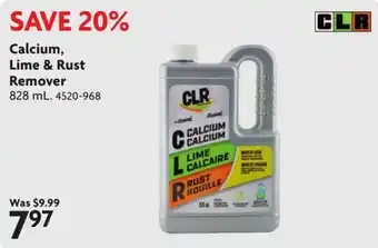 Home Hardware CLR calcium lime rust remover offer