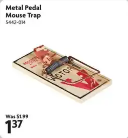 Home Hardware Victor metal pedal mouse trap offer