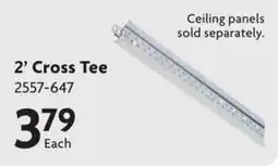 Home Hardware 2' Cross Tee offer