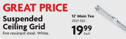Home Hardware Suspended Ceiling Grid offer