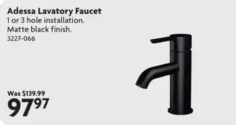Adessa Lavatory Faucet