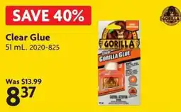 Home Hardware Gorilla clear glue offer