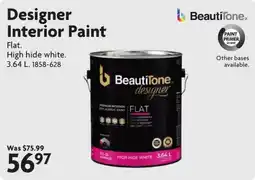 Home Hardware BeautiTone designer Interior Paint offer