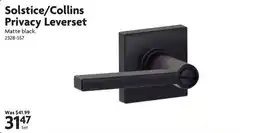 Home Hardware Solstice/Collins Privacy Leverset offer