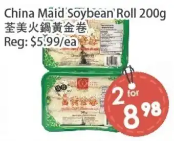 China Maid Soybean Roll