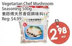 Fresh Palace Supermarket Vegetarian Chef Mushroom Seasoning offer
