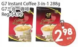 Fresh Palace Supermarket G7 instant coffee 3-in-1 offer