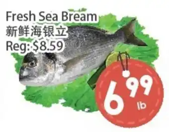 Fresh Palace Supermarket Fresh Sea Bream offer