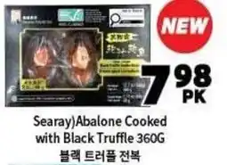 H-Mart Searay abalone cooked with black truffle offer