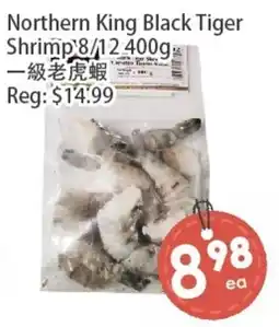 Fresh Palace Supermarket Northern King Black Tiger Shrimp offer