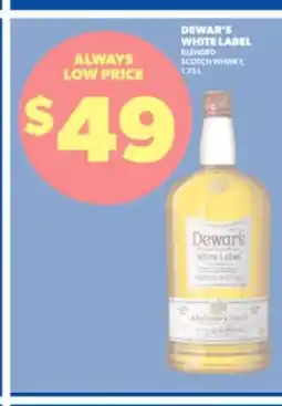 Real Canadian Liquorstore Dewar's White Label offer
