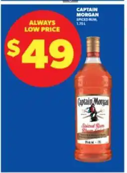 Real Canadian Liquorstore Captain Morgan Spiced Rum offer