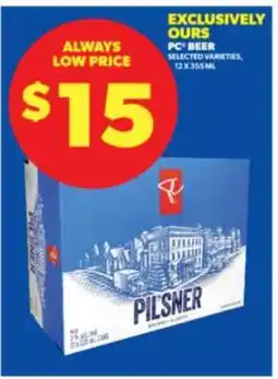 Real Canadian Liquorstore PC Beer offer