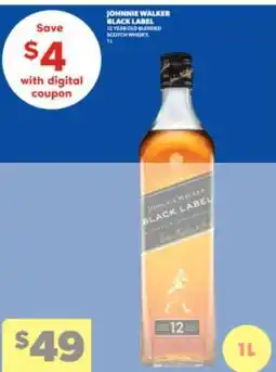 Real Canadian Liquorstore Johnnie Walker Black Label offer