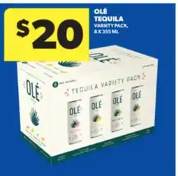 Real Canadian Liquorstore OLÉ Tequila Variety Pack offer